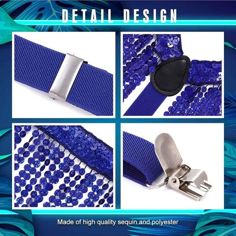 Eyret شرابة الترتر الحمالات هامش مطاطا الحمالات الطرف قابل للتعديل الحمالات الثقيلة مقاطع الحمالات للرجال in Kuwait