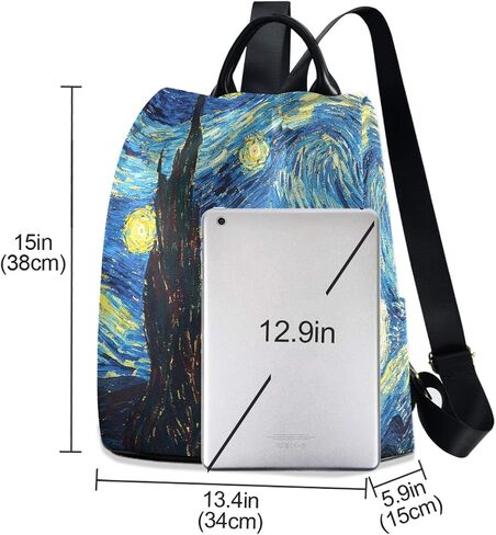 ALAZA Rainbow Zebra Print Animal Backpack Purse for Women Anti Theft Fashion Back Pack Shoulder Bag in Saudi Arabia