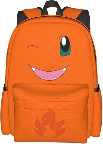 Backpack travel leisure backpack, PVC coated waterproof Oxford cloth material suitable for young boys/girls, with mosaic printed pattern suitable for school backpacks for students aged 5+ in Saudi Arabia