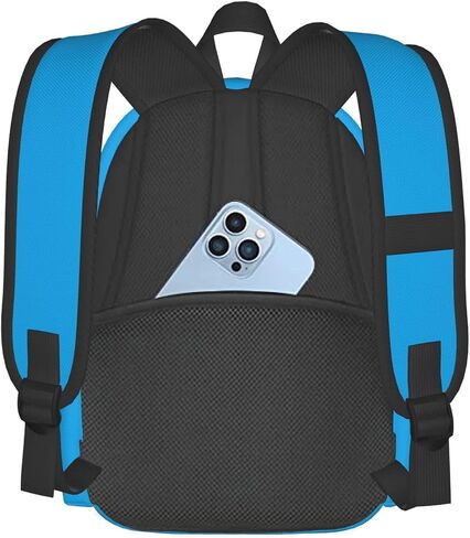 Backpack travel leisure backpack, PVC coated waterproof Oxford cloth material suitable for young boys/girls, with mosaic printed pattern suitable for school backpacks for students aged 5+ in Saudi Arabia