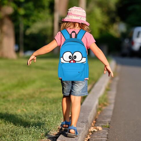 Backpack travel leisure backpack, PVC coated waterproof Oxford cloth material suitable for young boys/girls, with mosaic printed pattern suitable for school backpacks for students aged 5+ in Saudi Arabia