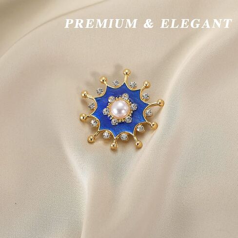 Brooches for women Mother's Day Gift Vintage Brooch Pins for Sweater Shawl Dress Scarf and Hat in Saudi Arabia