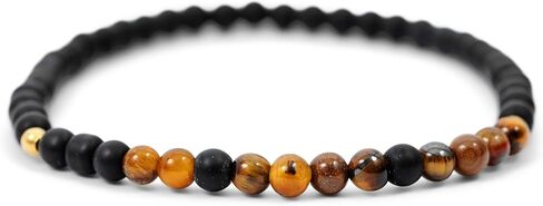 سوار ETHICGOODS Morse Code STAY - أساور للتوعية بالانتحار، أساور مصنوعة يدويًا وتجارة عادلة للرجال والنساء، قابلة للتعديل، 4 مم in Kuwait