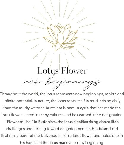 مجوهرات ساتيا سوار قابل للتمدد من الأحجار الكريمة 4 مم ومطلي بالذهب الأصفر عيار 18 قيراط وبتلات اللوتس، 7 بوصة in Kuwait