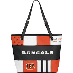 FOCO NFL Team Logo Printed Collage Tote Bag