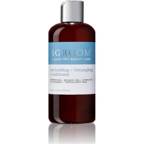 iGroom Deshedding & Detangling Dog Conditioner, Luxury Pet Beauty Care, Loosen Tangles + Unwanted Undercoat, Adds Shine + Volume, Made in USA, Gallon
