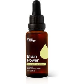 Plant Therapy Organic Elderberry Herbal Supplement Tincture 30 mL (1 oz) Immune Support, Helps Soothe Nasal and Throat Discomfort, Vegan, Non GMO, Gluten Free, Liquid, 1 Bottle