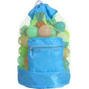 ZJIMLIN Mesh Beach Bags for Women Vacation Beach Toy Bag Swimming Bag Packable Beach Bag Mesh Tote Bag for Women