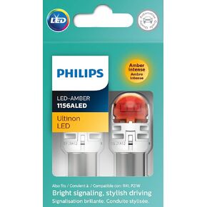 Philips 1156ALED Ultinon LED (Amber), 2 Pack