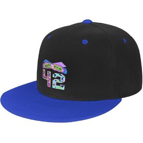 MICDESBA 90s Hip Hop Baseball Cap for Men Women,Unisex Adjustable Snapback Hat with BEL AIR Print Hat