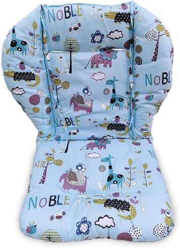 High Chair Cushion, High Chair Pad/seat Cushion/Baby High Chair Cushion,Soft and Comfortable,Light and Breathable,Make The Baby More Comfortable (Grey Background Sheep Pattern) in Kuwait
