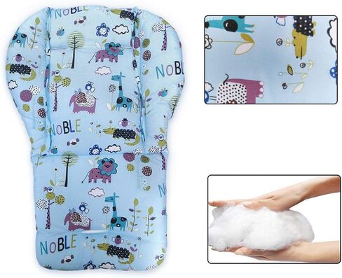 High Chair Cushion, High Chair Pad/seat Cushion/Baby High Chair Cushion,Soft and Comfortable,Light and Breathable,Make The Baby More Comfortable (Grey Background Sheep Pattern) in Kuwait
