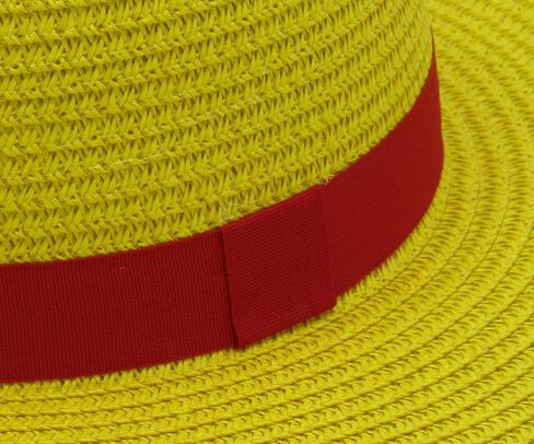 Straw Hat Red Ribbon Performance Animation Cosplay Accessories Hat in Kuwait