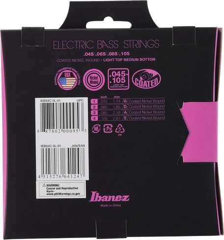 Ibanez IEBS5C 4-String Bass Guitar Strings - Light Top Medium Bottom in Saudi Arabia