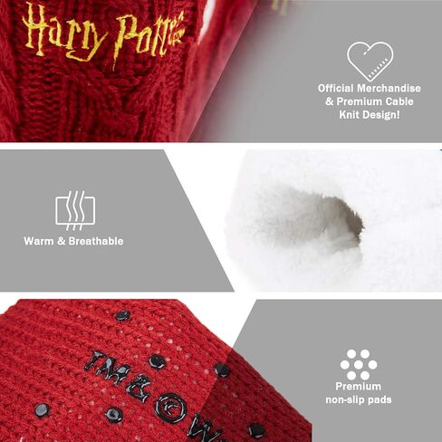 Harry Potter Slipper Socks, Women Knitted Fluffy Socks, Xmas Stocking Fillers in Saudi Arabia