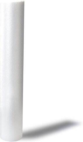 THERABAND Foam Roller, 36" Long High Density Pro Foam Roller Tool for Post-Workout Recovery & Pre-Workout Warm-Up, Roll Out Muscle Soreness, 6" Diameter, White in Saudi Arabia