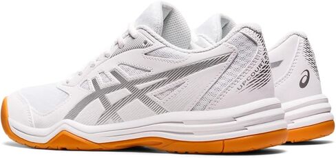 ASICS Women's Upcourt 5 Indoor Sport Shoe, 7, White/Cosmos in Kuwait
