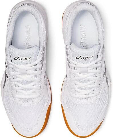 ASICS Women's Upcourt 5 Indoor Sport Shoe, 7, White/Cosmos in Kuwait