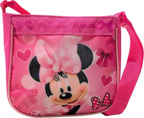 Frozen Elsa & Anna Girl's Crossbody Passport Bag Purse - Purple in Saudi Arabia