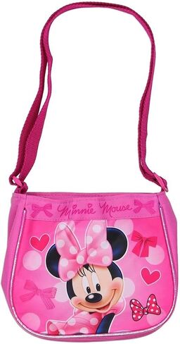 Frozen Elsa & Anna Girl's Crossbody Passport Bag Purse - Purple in Saudi Arabia