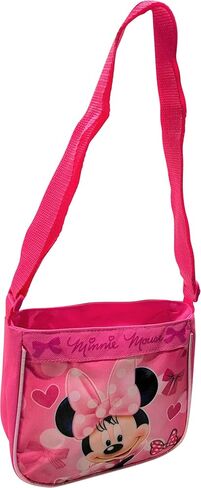 Frozen Elsa & Anna Girl's Crossbody Passport Bag Purse - Purple in Saudi Arabia
