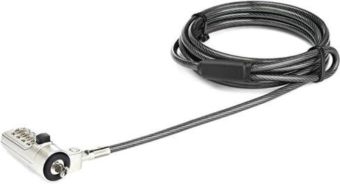 StarTech Laptop Cable Lock, Compatible with Noble Wedge; 6.6ft, TAA (2m) in Saudi Arabia
