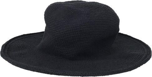 قبعة San Diego Hat Company حريمي قطنية من الكروشيه مرنة مع حافة مقاس 7.62 سم in Kuwait