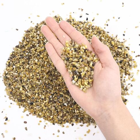 WHANLEY L&Q 2 LB Matte Gravel,Natural White River Rocks(0.4~0.8 Inches) White Gravel,Vase Filling Stone,Pea Gravel,Rocks,Decorative Stones,Small Rocks,White Gravel for Fish Tank,Gravel,Rock Garden in Saudi Arabia
