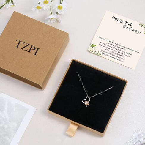 TZPI Pearl Necklace as|10-16 Year Old Birthday Gifts| Wedding Necklace| Christmas gifts| Everyday Necklace for Girls and Women from in Saudi Arabia