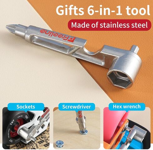 TKT Portable Roller Road Drift Skates Plate with Cool Maple Deck Anti-Slip Board Split Skateboard with PU Wheels High-end Bearings in Saudi Arabia