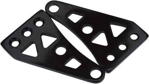 2Pcs Motorcycle Headlight Brackets, Keenso Universal Aluminum Alloy Motorcycle Headlight Fork Mounting Brackets 39mm 41mm (Black) in Saudi Arabia