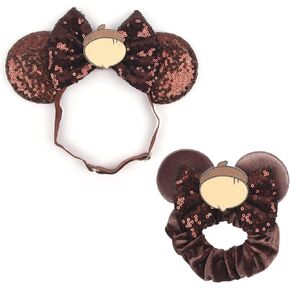 bianbaistar Newborn Bows for Girls Toddler Hair Bows Elastic Adjustable Headband Mouse Ears Yoda Scrunchies Essencial Accessories for Trip Headwear for Women (Yodapinkbow)