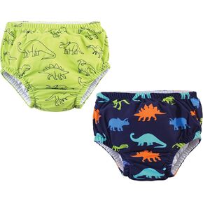 Hudson Baby Unisex Baby Swim Diapers, Coral Reef Dolphin, 0-6 Months