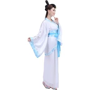 Women Chinese Hanfu Dress Swordsman Costume Ancient Traditional Cosplay Outfit Martial Arts Wear Stage Performance