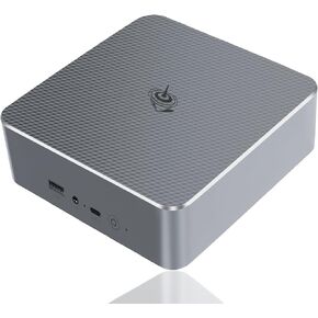 Beelink EQR6 Mini PC,AMD Ryzen 5 6600H Processor (up to 4.5GHz),16GB DDR5 RAM 500GB M.2 PCIe4.0x4 SSD,AMD Radeon 660M Mini Computer,4K Dual Screen Display/Dual LAN/WiFi 6/BT5.2/USB 3.2