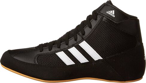 adidas Men's HVC Wrestling Shoes, Black/Charcoal/Hot Pink, 11 in Saudi Arabia