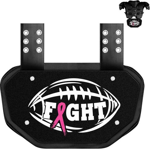 Liliful Football Back Plate Lower Back Pads for Football Players with High Impact Foam Backing Adult Backplate Football for Fall Sports Shoulder Pads Adult Rear Protector (Football) in Saudi Arabia
