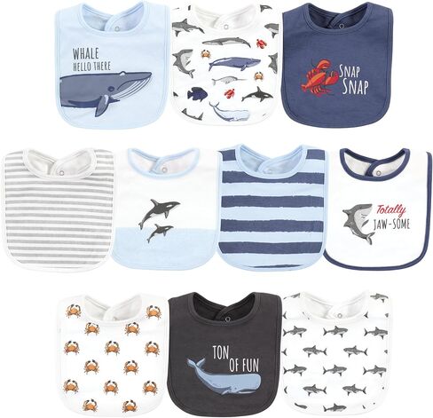 Little Treasure Unisex Baby Cotton Bibs in Kuwait