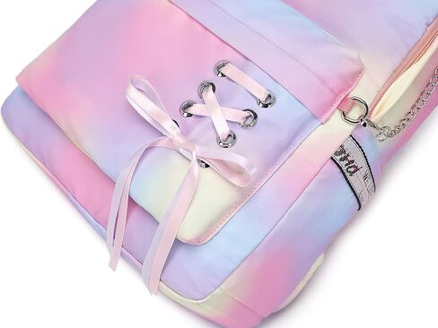 حقيبة ظهر مدرسية على شكل نمر مرقط للفتيات حقيبة ظهر مدرسية حقيبة كتب حقيبة ظهر لطيفة للسفر للفتيات المراهقات والنساء (أسود) in Kuwait