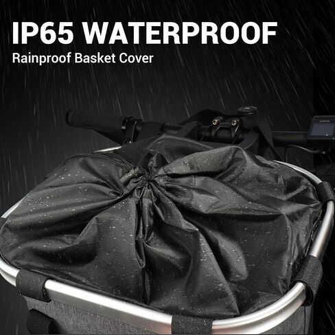Himiway Bike Bag 4.6L Bike Handlebar Bag with Foldable TPU Phone Holder 6.0-7.0" Bike Bag with Bottle Mesh Bag Bicycle Front Handlebar Bag IP65 Waterproof Handlebar Bags with Quick Release Design in Saudi Arabia
