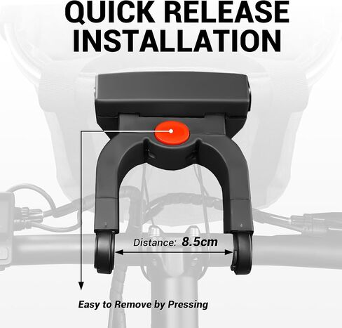 Himiway Bike Bag 4.6L Bike Handlebar Bag with Foldable TPU Phone Holder 6.0-7.0" Bike Bag with Bottle Mesh Bag Bicycle Front Handlebar Bag IP65 Waterproof Handlebar Bags with Quick Release Design in Saudi Arabia