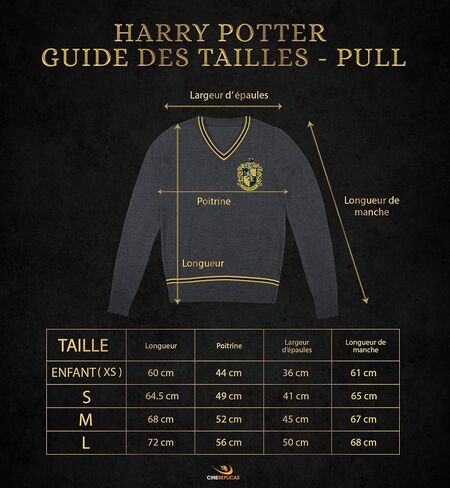 Cinereplicas Harry Potter - Hogwarts Sweater Gryffindor - XL - Official License in Kuwait