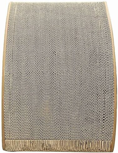 FluffyDream Magic Organ Cat Scratching Board, Interactive Scratch Pad with a Ball, Cat Scratcher for Grinding Claw, Recyclable and Durable, Furniture Protector, Retractable, Brown, Reversible in Saudi Arabia