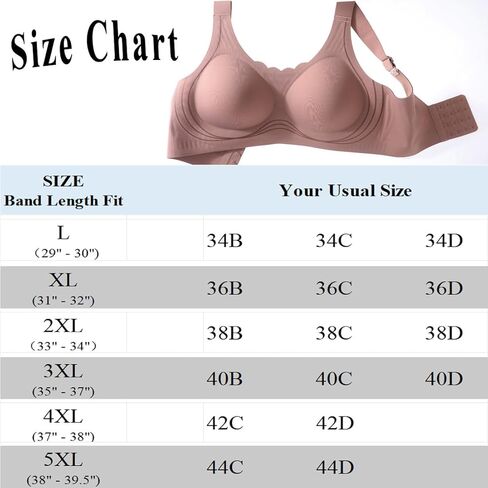 حمالة صدر نسائية لاسلكية من SHISUTA، دعم عالي، تغطية كاملة، مقاس كبير، حمالة صدر مريحة بدون خياطة، 4 خطافات يومية in Kuwait