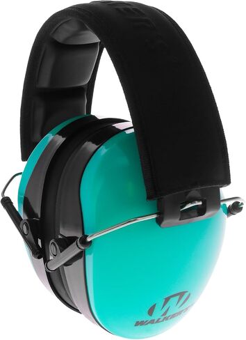 Walker's Dual Colored Passive Muff - Compact Folding Lightweight 26dB NRR Hunting Gun Range Shooting Hearing Protection Muff in Saudi Arabia