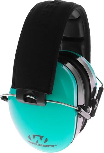 Walker's Dual Colored Passive Muff - Compact Folding Lightweight 26dB NRR Hunting Gun Range Shooting Hearing Protection Muff in Saudi Arabia