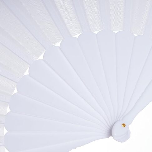 4 Pieces Black Folding Hand Fans Fabric Fans Chinese Japanese Style Summer Handheld Fan for Party, Wedding, Gifts, Wall Decoration,Photographic Props in Saudi Arabia