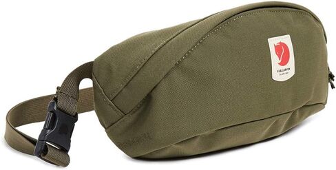 Fjällräven Ulvo Hip Pack Medium - Waterproof Bergshell Fabric, Durable Storage, Adjustable Belt- Hiking, Travel in Kuwait