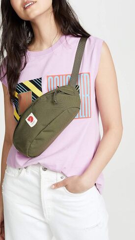 Fjällräven Ulvo Hip Pack Medium - Waterproof Bergshell Fabric, Durable Storage, Adjustable Belt- Hiking, Travel in Kuwait