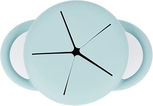 بيلا تونو هابي سناكر - أكواب الوجبات الخفيفة المقاومة للانسكاب للأطفال الصغار والرضع، حاويات الوجبات الخفيفة مصنوعة من السيليكون الخالي من البيسفينول أ، فتحة ناعمة وغطاء قابل للإزالة (مرحبًا بالوجبات الخفيفة) in Kuwait